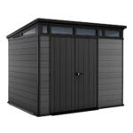 Keter Cortina Shed 9 x 7ft - Grey