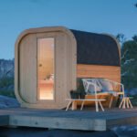 Authentic Premium Nordic Spruce Barrel Sauna For Ultimate Garden Wellness