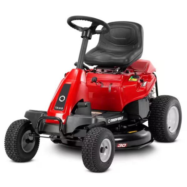 30" (76 cm) Rear Engine Ride-On Lawn Mower – 10.5 HP Petrol, 6-Speed Manual Drive
