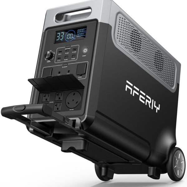 3840Wh Portable Power Station,Expandable Solar Generator to 11520Wh