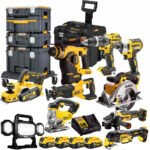 DeWalt 18V XR Li-Ion 10-Piece Cordless Power Tool Kit with Four 5.0Ah Batteries and TStak 2.0 Storage Case