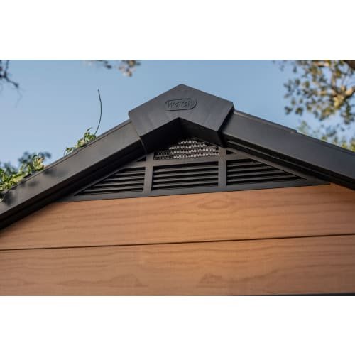 Keter Newton 7 x 11 ft Plastic Shed – Double Door Apex Garden Shed - image 4