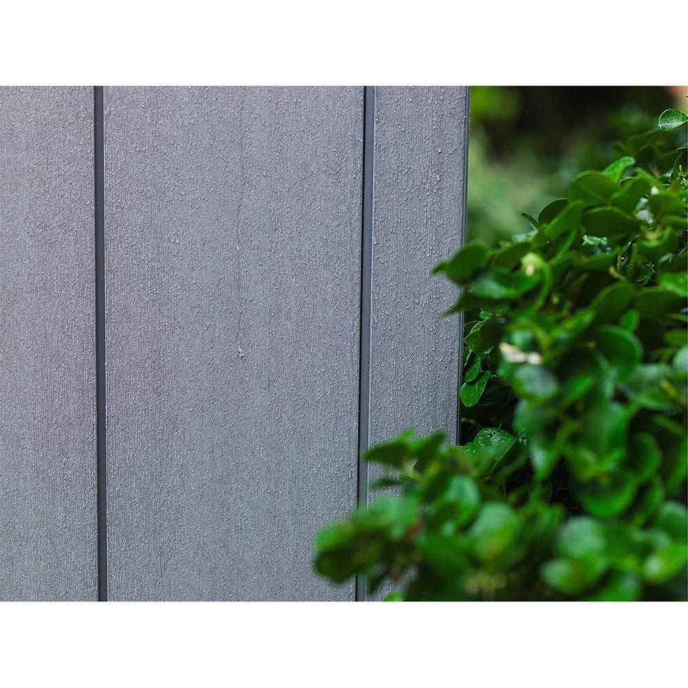 11ft x 7ft Artisan Heavy Duty Weatherproof Plastic Pent Shed in Grey - image 3