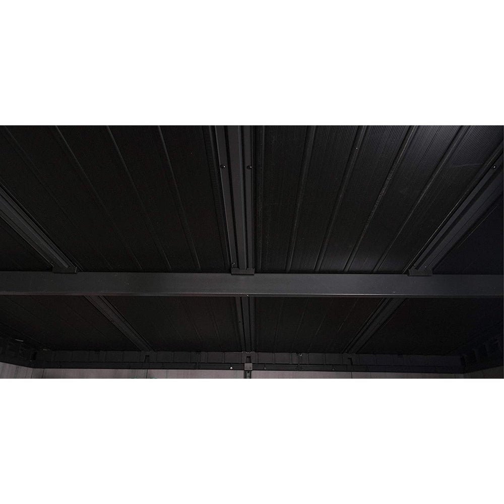 11ft x 7ft Artisan Heavy Duty Weatherproof Plastic Pent Shed in Grey - image 6