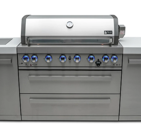 Mont Alpi 805 Deluxe Island 6-Burner Grill MAi805-D