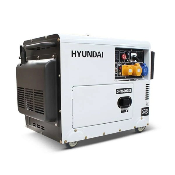 DHY6000SE 5.2kW / 6.5kVA Silenced Standby Diesel Generator with Electric Start