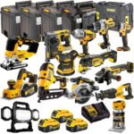 DEWALT 18V 14-Piece Power Tool Combo Kit with 3 x 5.0Ah Batteries (DEWKIT27)